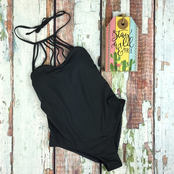 Billabong Other - Billabong Black Swimsuit 1 Piece Sol Searcher